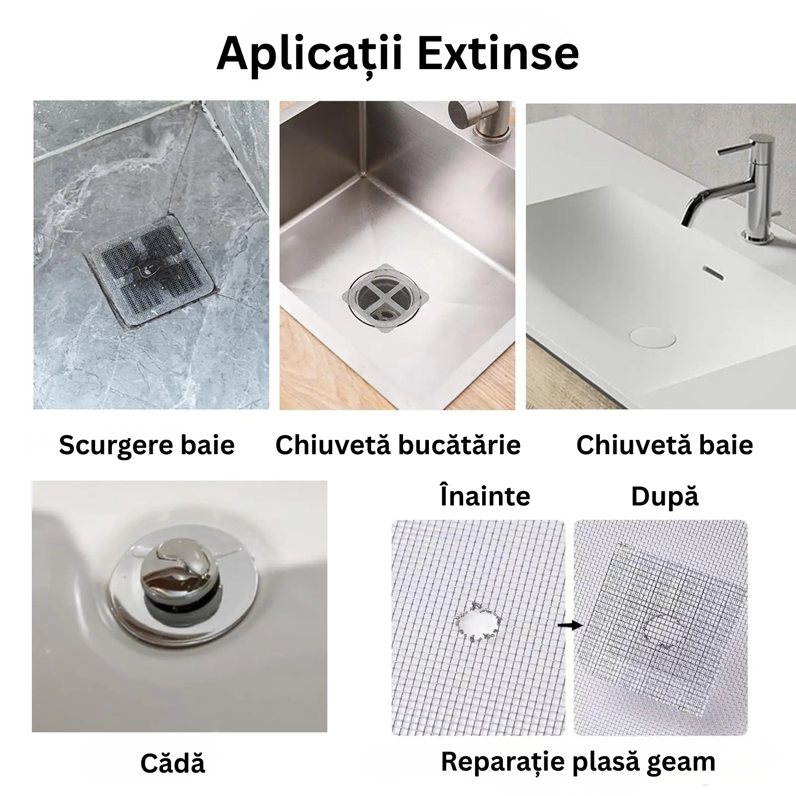 Set Filtru Scurgere 10 Bucăți